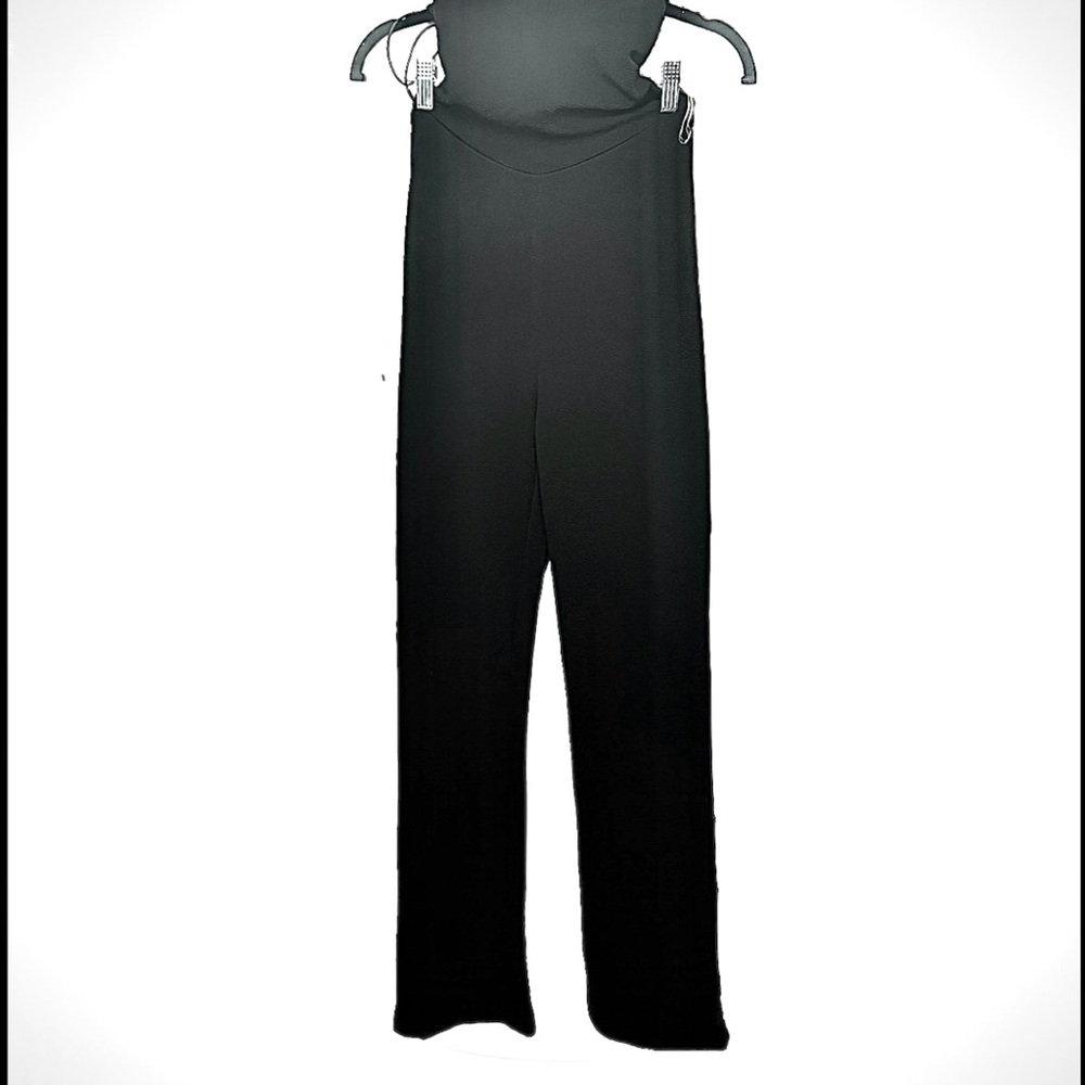 Elegant Tiger Mist One piece Blanche Black Strappy Back Jumper